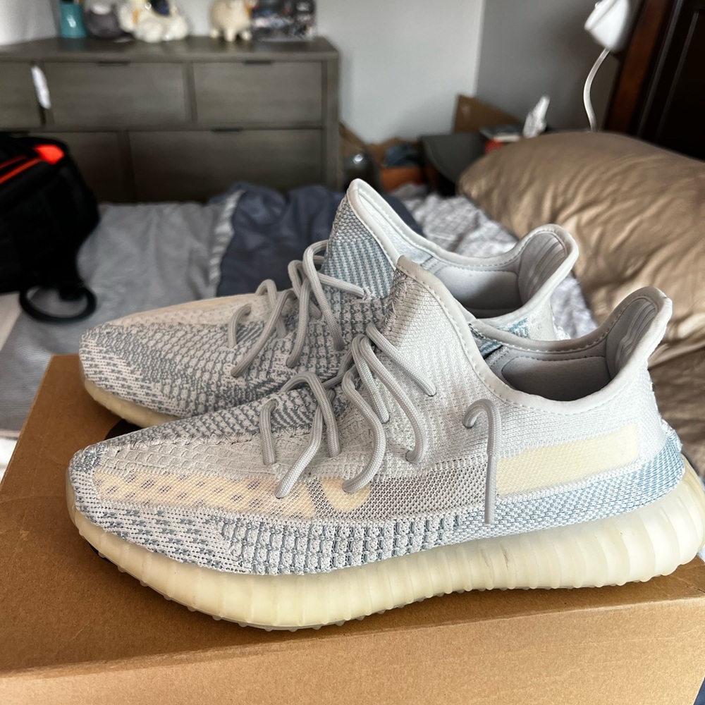 Yeezy 350 light blue